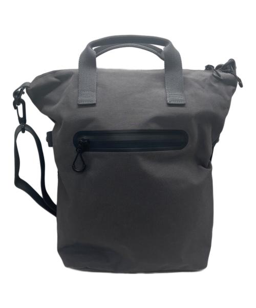 and wander（アンドワンダー）and wander (アンドワンダー) PE／CO 2way bag グレーの古着・服飾アイテム