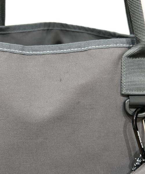 and wander（アンドワンダー）and wander (アンドワンダー) PE/CO tote bag グレーの古着・服飾アイテム