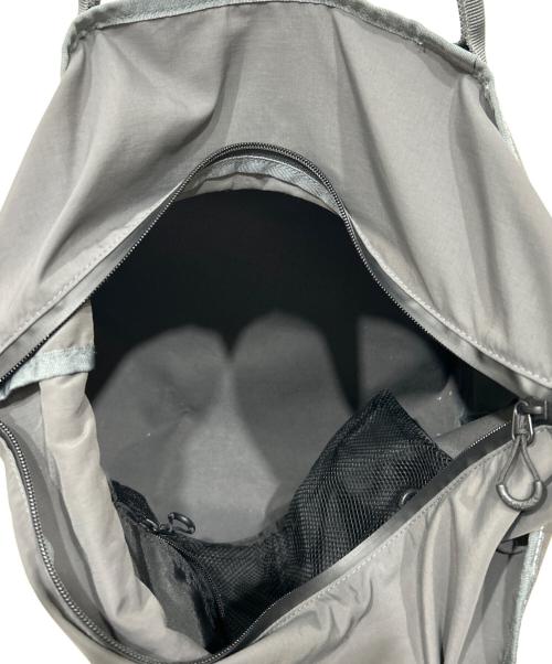and wander（アンドワンダー）and wander (アンドワンダー) PE/CO tote bag グレーの古着・服飾アイテム