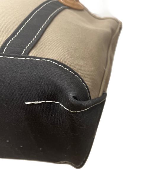 L.L.Bean（エルエルビーン）L.L.Bean (エルエルビーン) レザー・ハンドル・カタディン・ボート・アンド・トート ブラウンの古着・服飾アイテム