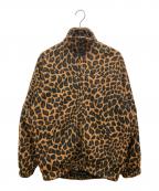 ）の古着「オーバーサイズフリースジャケット」｜ブラウン