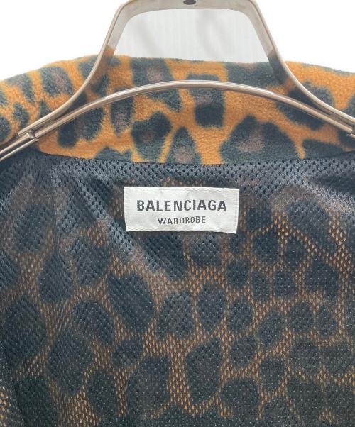 BALENCIAGA（バレンシアガ）BALENCIAGA (バレンシアガ) オーバーサイズフリースジャケット ブラウン サイズ:SIZE 36の古着・服飾アイテム