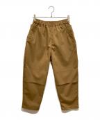 mas.×YOUR SONG IS GOOD ELASTIC BAGGIESマス）の古着「10pocketsパンツ」｜ベージュ