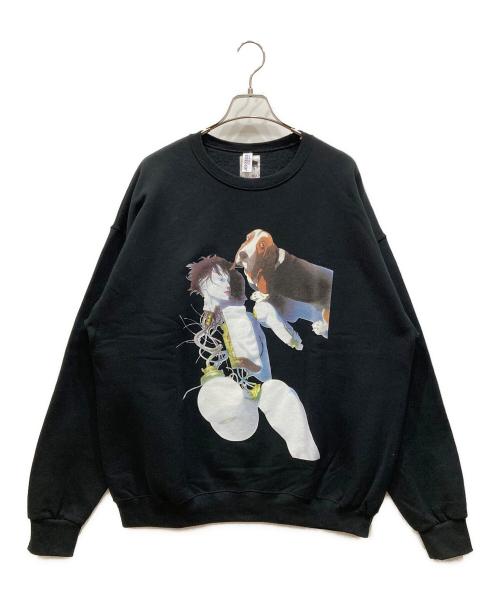 GHOST IN THE SHELL（ゴーストインザシェル）Ghost in the Shell (ゴーストインザシェル) WACKO MARIA (ワコマリア) スウェット ブラック サイズ:SIZE XLの古着・服飾アイテム