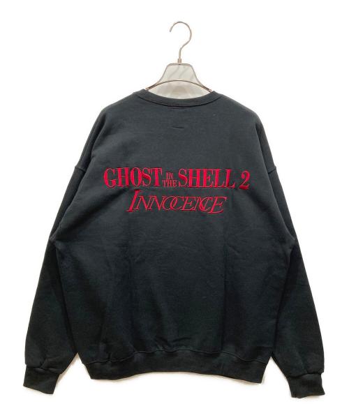 GHOST IN THE SHELL（ゴーストインザシェル）Ghost in the Shell (ゴーストインザシェル) WACKO MARIA (ワコマリア) スウェット ブラック サイズ:SIZE XLの古着・服飾アイテム