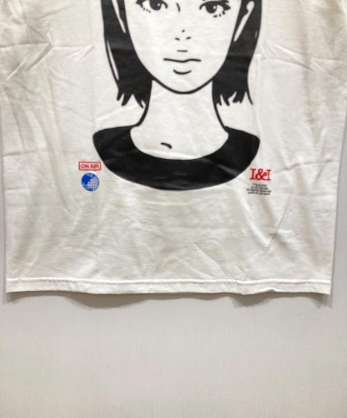kyne on air（キネ オンエア）kyne ON AIR (キネ オンエア) プリントTシャツ ホワイト サイズ:SIZE L 未使用品の古着・服飾アイテム
