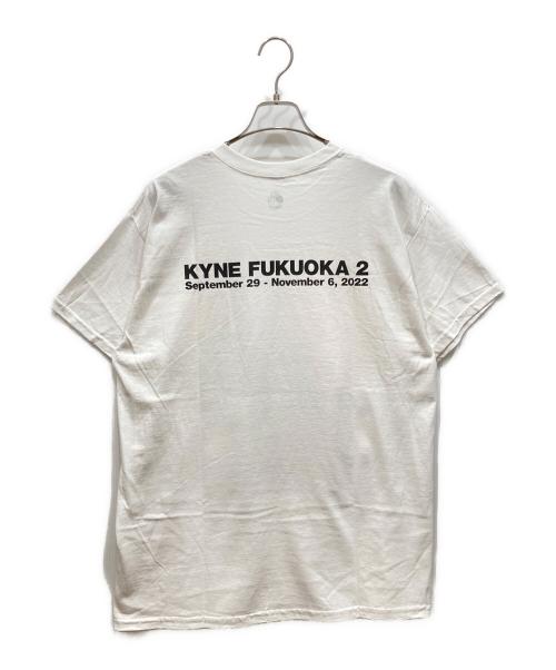 kyne on air（キネ オンエア）kyne ON AIR (キネ オンエア) プリントTシャツ ホワイト サイズ:SIZE L 未使用品の古着・服飾アイテム