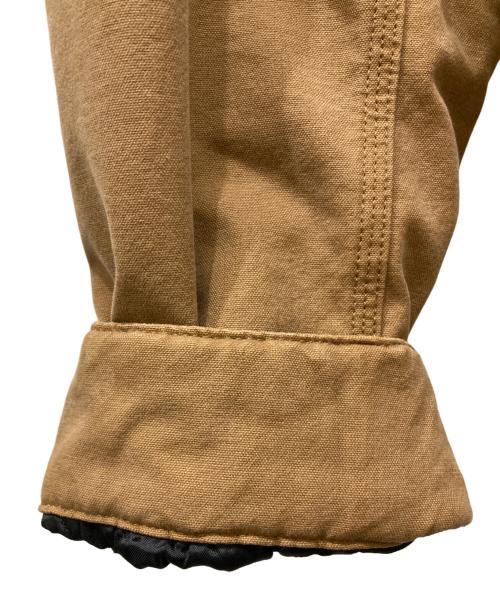 Carhartt WIP（カーハート ワークインプログレス）CARHARTT WIP (カーハート ワークインプログレス) NEWMAN COAT ブラウン×ブラック サイズ:SIZE Lの古着・服飾アイテム