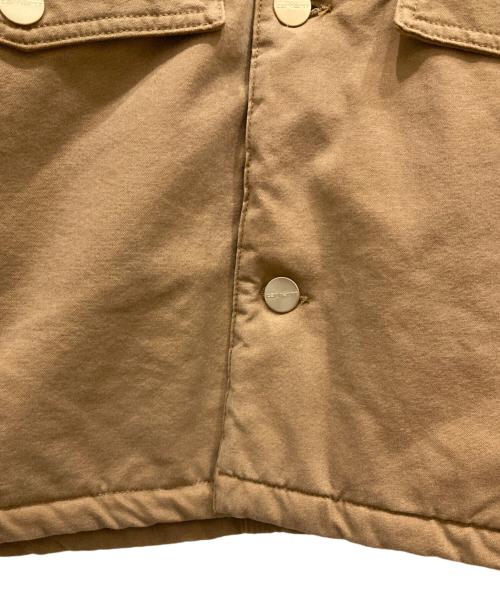 Carhartt WIP（カーハート ワークインプログレス）CARHARTT WIP (カーハート ワークインプログレス) NEWMAN COAT ブラウン×ブラック サイズ:SIZE Lの古着・服飾アイテム