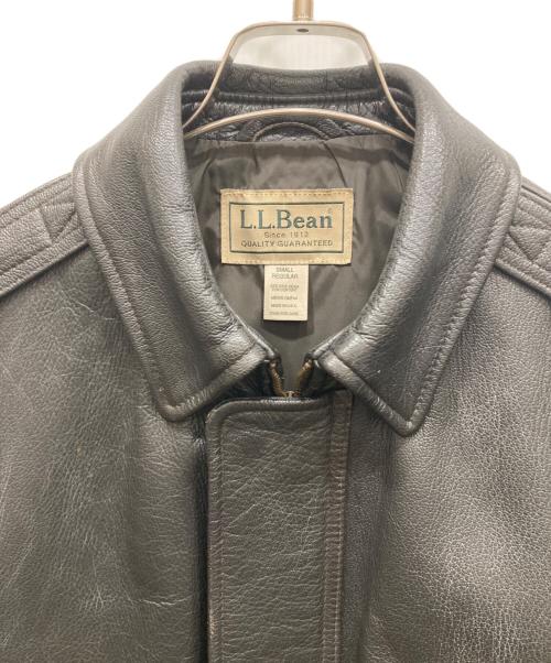 L.L.Bean（エルエルビーン）L.L.Bean (エルエルビーン) A-2フライトジャケット ブラック サイズ:SIZE Sの古着・服飾アイテム