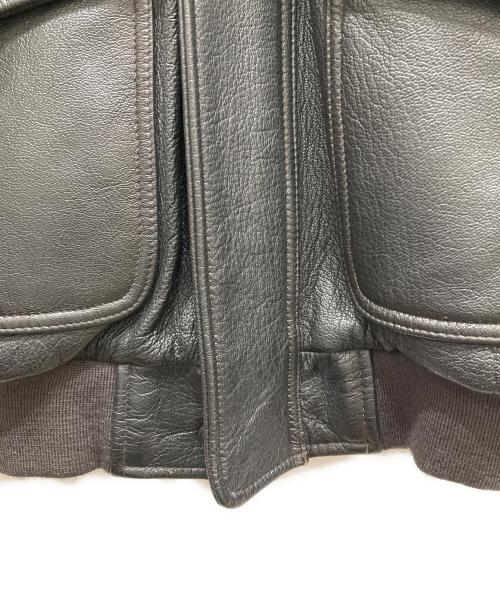 L.L.Bean（エルエルビーン）L.L.Bean (エルエルビーン) A-2フライトジャケット ブラック サイズ:SIZE Sの古着・服飾アイテム