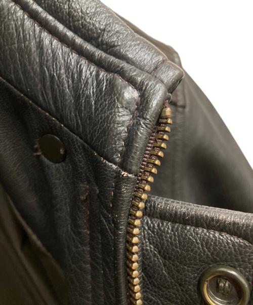 L.L.Bean（エルエルビーン）L.L.Bean (エルエルビーン) A-2フライトジャケット ブラック サイズ:SIZE Sの古着・服飾アイテム