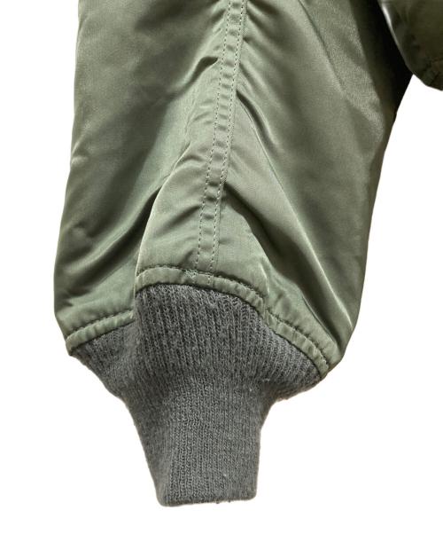 ALPHA（アルファ）ALPHA (アルファ) MA-1ジャケット カーキ サイズ:Ｌの古着・服飾アイテム