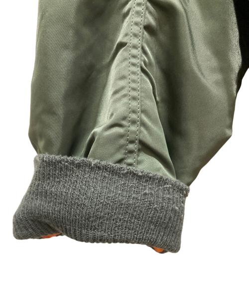 ALPHA（アルファ）ALPHA (アルファ) MA-1ジャケット カーキ サイズ:Ｌの古着・服飾アイテム