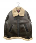 ）の古着「B-3フェイクムートンフライトジャケット」｜ブラウン