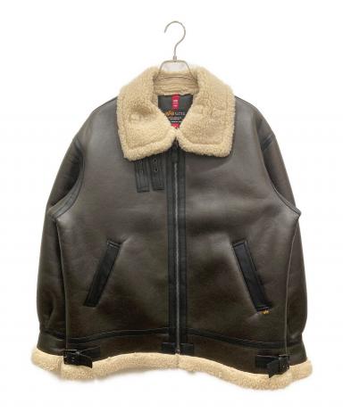 中古・古着通販】ALPHA (アルファ) B-3フェイクムートンフライト