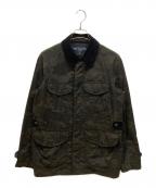 COMME des GARCONS HOMMEコムデギャルソン オム）の古着「カモフラ襟コーデュロイジャケット」｜カーキ×ブラック
