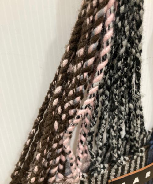 MARNI（マルニ）MARNI (マルニ) ハンモックバック ブラウン×ネイビーの古着・服飾アイテム