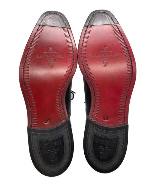 SCOTCH GRAIN（スコッチグレイン）SCOTCH GRAIN (スコッチグレイン) ストレートチップシューズ ブラック サイズ:SIZE 26cmの古着・服飾アイテム