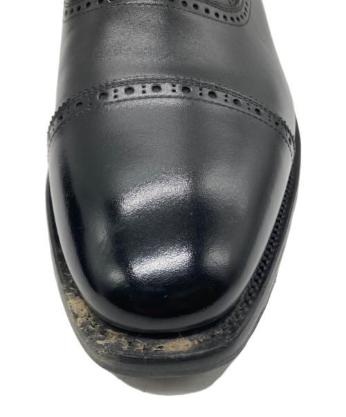 SCOTCH GRAIN（スコッチグレイン）SCOTCH GRAIN (スコッチグレイン) ストレートチップシューズ ブラック サイズ:SIZE 26cmの古着・服飾アイテム