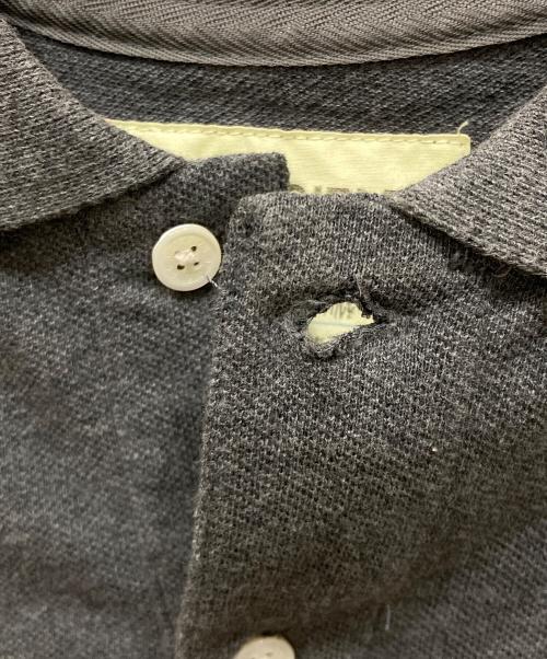 SSZ（エスエスズィー）SSZ (エスエスズィー) ロゴ刺繍ポロシャツ グレー サイズ:SIZE Freeの古着・服飾アイテム