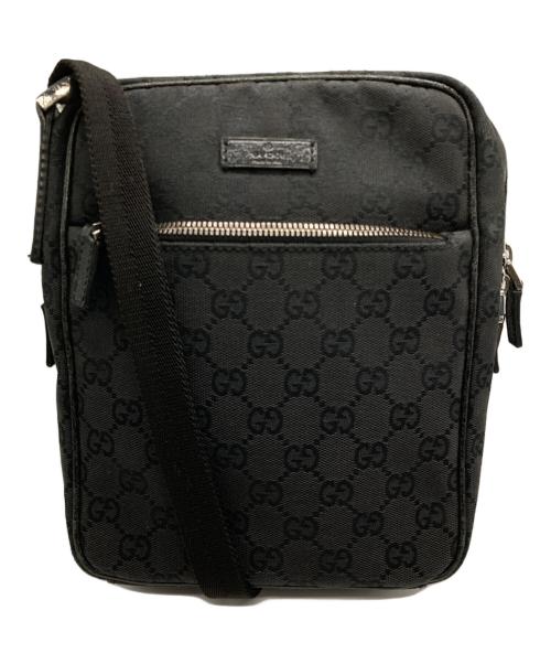 GUCCI（グッチ）GUCCI (グッチ) ショルダーバッグ ブラックの古着・服飾アイテム