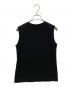 ISSEY MIYAKE (イッセイミヤケ) ノースリーブカットソー ブラック サイズ:SIZE 2：9000円