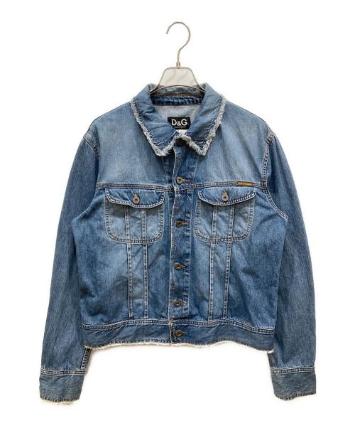 DOLCE & GABBANA（ドルチェ＆ガッバーナ）DOLCE & GABBANA (ドルチェ＆ガッバーナ) デニムジャケット インディゴ サイズ:SIZE XLの古着・服飾アイテム