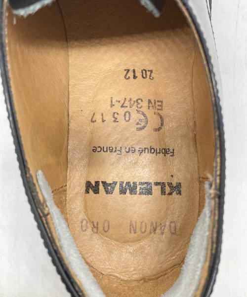 KLEMAN（クレマン）KLEMAN (クレマン) レザーシューズ ブラック サイズ:38の古着・服飾アイテム