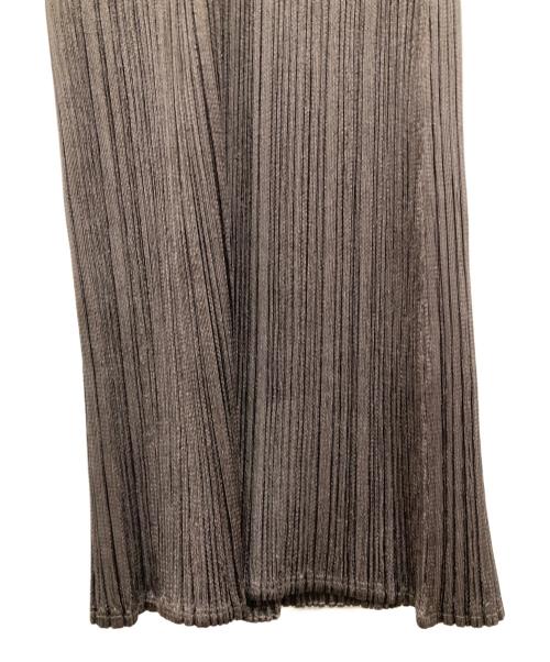 PLEATS PLEASE（プリーツプリーズ）PLEATS PLEASE (プリーツプリーズ) プリーツパンツ ブラウン サイズ:SIZE 1の古着・服飾アイテム