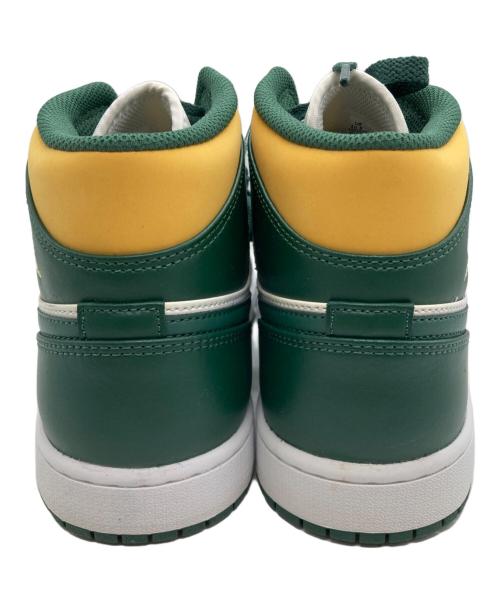 NIKE（ナイキ）NIKE (ナイキ) MID SEATTLE SUPERSONICS ホワイト×グリーン サイズ:SIZE 28.5cmの古着・服飾アイテム