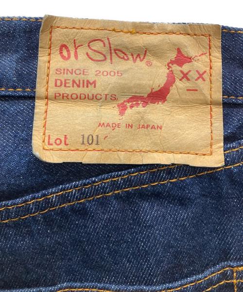 orSlow（オアスロウ）orSlow (オアスロウ) 101 DAD'S FIT DENIM PANTS インディゴ サイズ:SIZE Lの古着・服飾アイテム