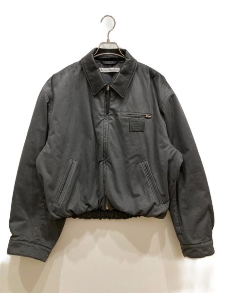 Acne studios（アクネ ストゥディオズ）Acne studios (アクネ ストゥディオス) ボンバーブルージョンジャケット グレー サイズ:38の古着・服飾アイテム