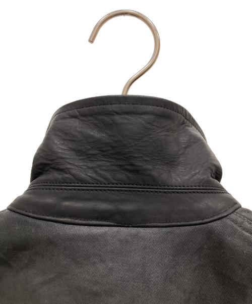 Acne studios（アクネ ストゥディオズ）Acne studios (アクネ ストゥディオス) ボンバーブルージョンジャケット グレー サイズ:38の古着・服飾アイテム