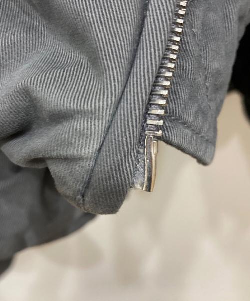 Acne studios（アクネ ストゥディオズ）Acne studios (アクネ ストゥディオス) ボンバーブルージョンジャケット グレー サイズ:38の古着・服飾アイテム