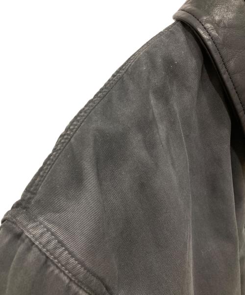 Acne studios（アクネ ストゥディオズ）Acne studios (アクネ ストゥディオス) ボンバーブルージョンジャケット グレー サイズ:38の古着・服飾アイテム