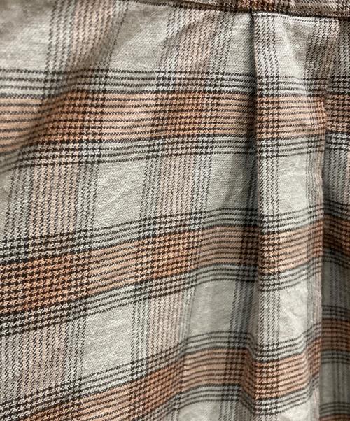 OUR LEGACY（アワーレガシー）OUR LEGACY (アワーレガシー) BORROWED SHIRT グリーン×ブラウン サイズ:46の古着・服飾アイテム