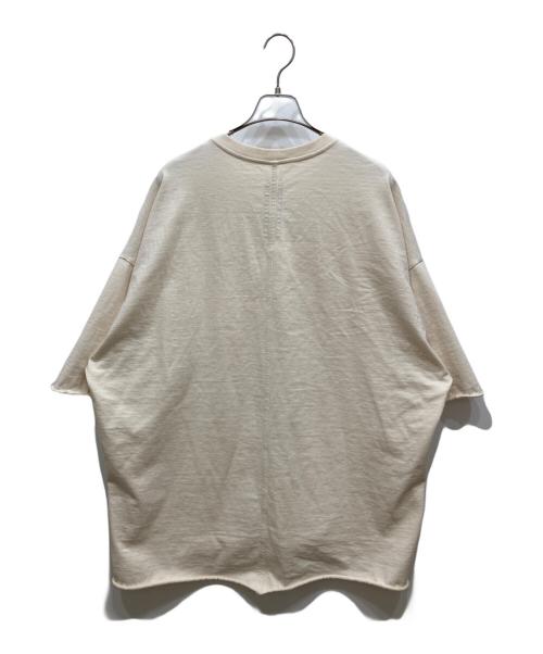 RICK OWENS（リックオウエンス）RICK OWENS (リックオウエンス) オーバーサイズトミーTシャツ ホワイト サイズ:FREEの古着・服飾アイテム