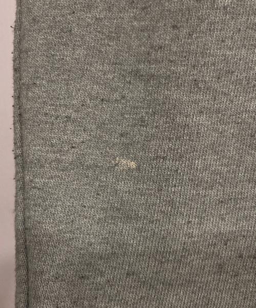 Acne studios（アクネ ストゥディオズ）ACNE STUDIOS (アクネ ストゥディオス) サークルロゴ ダメージ加工 クルーネックスウェット グリーン サイズ:Ⅿの古着・服飾アイテム