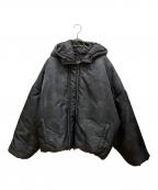 Y. PROJECTワイプロジェクト）の古着「double collar puffer jacket」｜ブラック