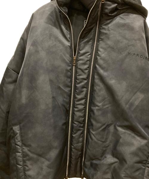Y. PROJECT（ワイプロジェクト）Y. PROJECT (ワイプロジェクト) double collar puffer jacket ブラック サイズ:不明の古着・服飾アイテム