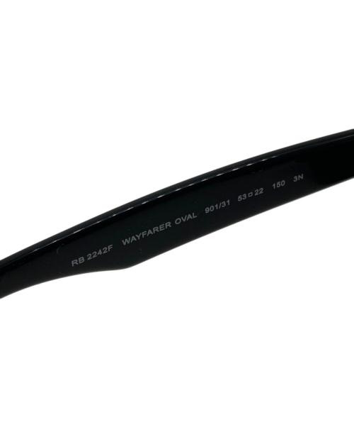 RAY-BAN（レイバン）RAY-BAN (レイバン) WAYFARER OVAL ブラック サイズ:53□22 150の古着・服飾アイテム