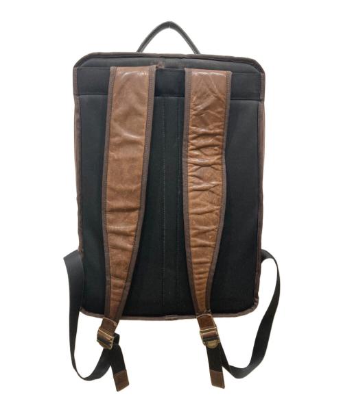 PORTER（ポーター）PORTER (ポーター) レザーリュック ブラウンの古着・服飾アイテム