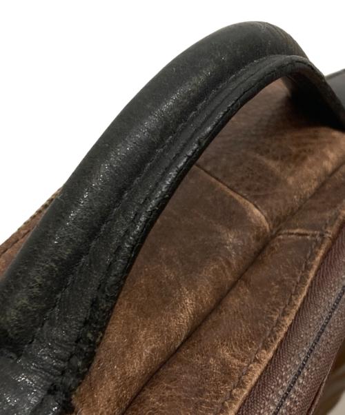 PORTER（ポーター）PORTER (ポーター) レザーリュック ブラウンの古着・服飾アイテム