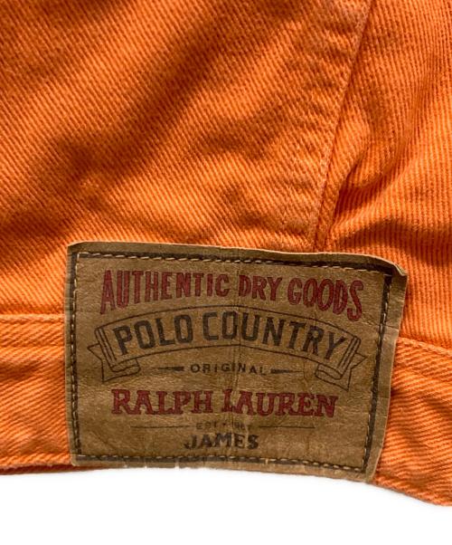 POLO COUNTRY（ポロカントリー）POLO COUNTRY (ポロカントリー) コットンジャケット オレンジ サイズ:SIZE Lの古着・服飾アイテム
