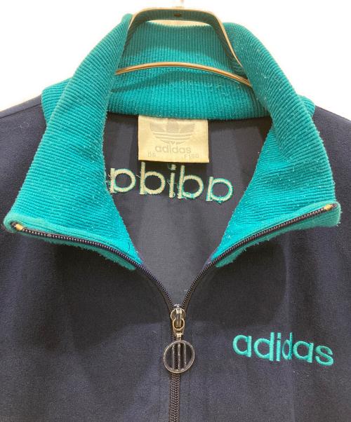 adidas（アディダス）adidas (アディダス) トラックジャケット ネイビー×ブルー サイズ:SIZE Mの古着・服飾アイテム
