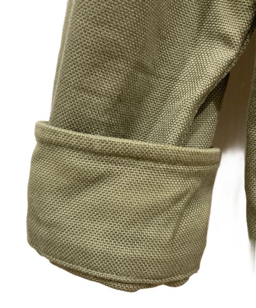 LACOSTE（ラコステ）LACOSTE (ラコステ) フード付シャツジャケット カーキ サイズ:SIZE 41の古着・服飾アイテム