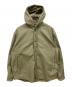 LACOSTE（ラコステ）の古着「フード付シャツジャケット」｜カーキ