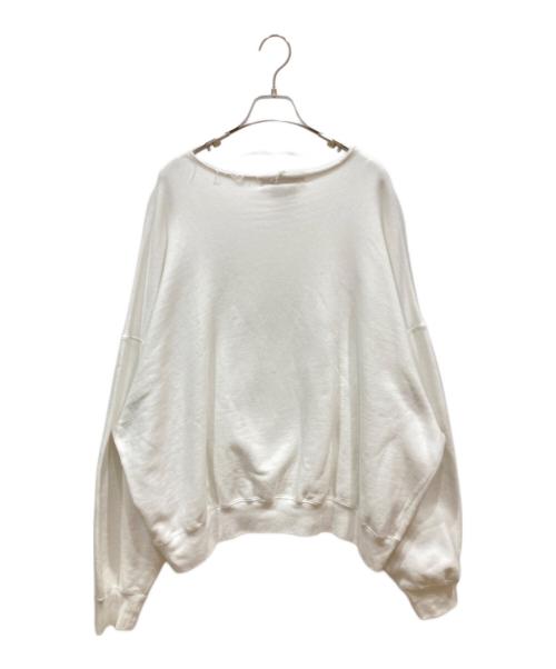 REMI RELIEF（レミレリーフ）REMI RELIEF (レミレリーフ) ダメージ加工クルーネックスウェット グレー サイズ:Ⅼの古着・服飾アイテム