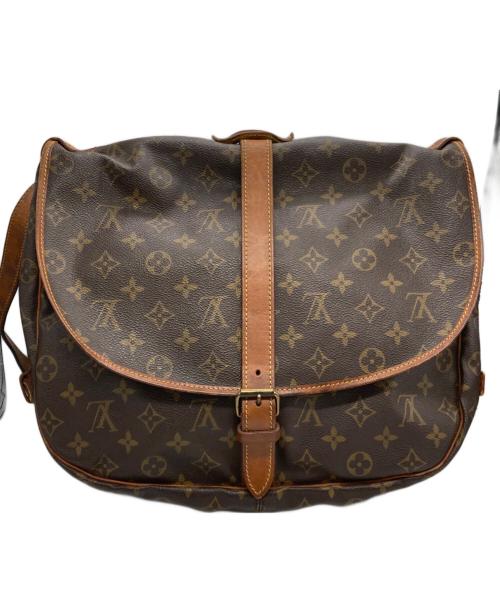 LOUIS VUITTON（ルイ ヴィトン）LOUIS VUITTON (ルイ ヴィトン) ショルダーバッグ ブラウンの古着・服飾アイテム